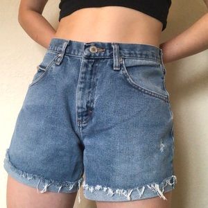 vintage wrangler shorts